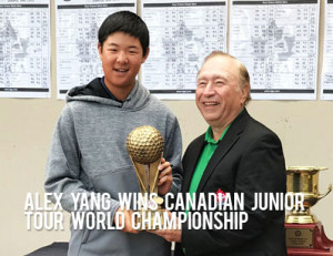 Alex Yang wins Canadian Junior Tour World Championship at Innisbrook